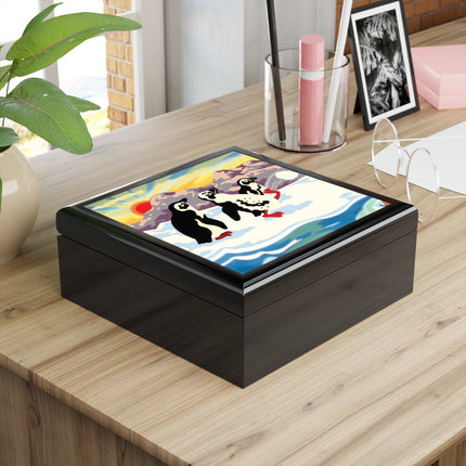 Snowball Shenanigans Jewelry Box