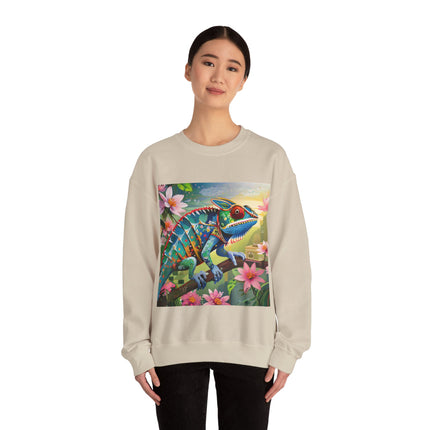 Camouflage Chameleon Unisex Heavy Blend™ Crewneck Sweatshirt