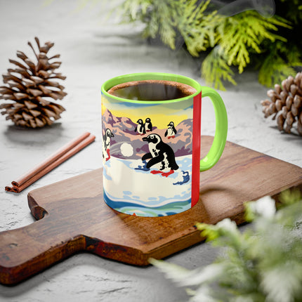 Snowball Shenanigans Colorful Mugs (11oz, 15oz)