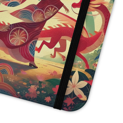 The Dragon Fairy’s Dance Flip Case – Enchanted Grace & Spring Magic