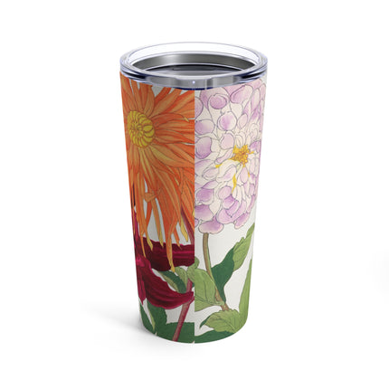 Dahlia Flower by Tanigami Kônan Tumbler 20oz
