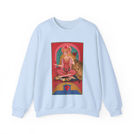 July & Ruby (from the Gem Series) by Sofia Chiostri Heavy Blend™ Crewneck Sweatshirt