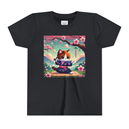 Samurai Kitten Youth Short Sleeve Tee