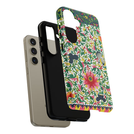 Colorful Floral Pattern by Owen Jones Phone Cases