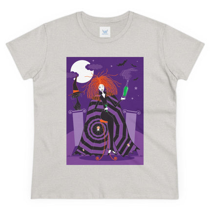 Mystic Elegance Women's Midweight Cotton Tee