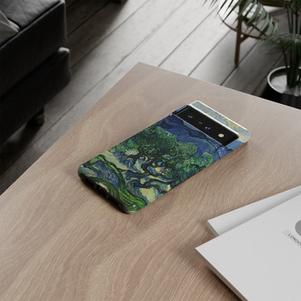 Olive Trees by Vincent Van Gogh Phone Cases