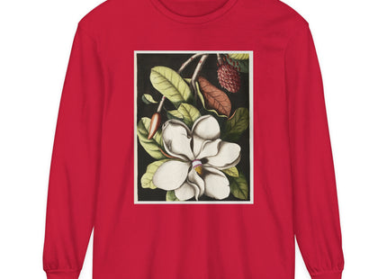 Natural History Plate 61 by Mark Catesby Garment-dyed Long Sleeve T-Shirt
