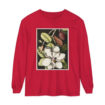 Natural History Plate 61 by Mark Catesby Garment-dyed Long Sleeve T-Shirt