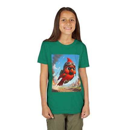 Cardinal Dive Bomber Youth Short Sleeve Tee