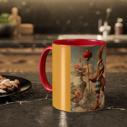 The Ornamental Jester Colorful Mugs (11oz, 15oz)