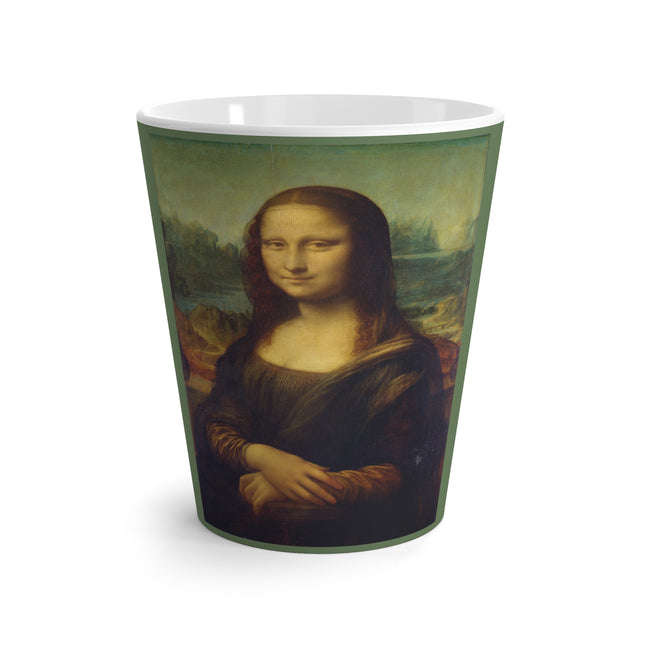 Mona Lisa by Leonardo da Vinci Latte Mug