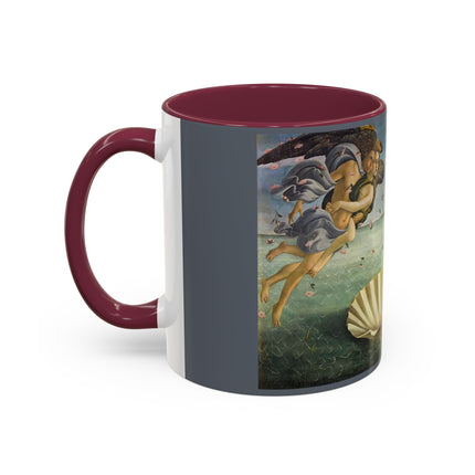 Birth of Venus by Sandro Botticelli Colorful Mugs (11oz, 15oz)