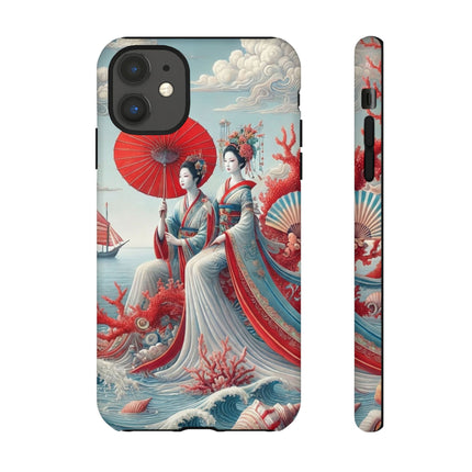 Ladies by the Quiet Sea Phone Cases
