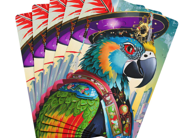 Tech Plumes Playing Cards