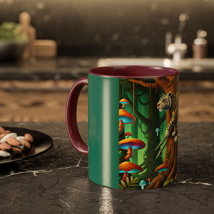 Silent Stripes Colorful Mugs (11oz, 15oz)