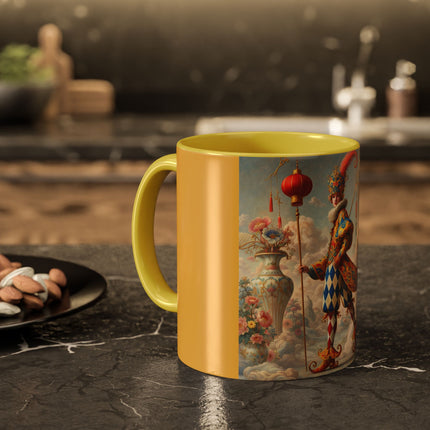 The Ornamental Jester Colorful Mugs (11oz, 15oz)