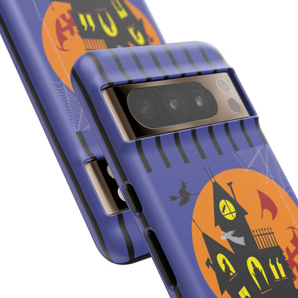 Halloween Night at the Haunted House Phone Cases