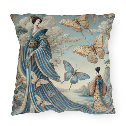 Butterfly Empress Outdoor Pillows – Graceful Butterflies & Timeless Elegance