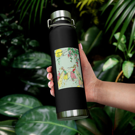 Moonlit Dance of Enchanting Fairies Copper Vacuum Insulated Bottle, 22 oz