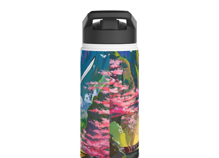 Cyber Samurai Rat Stainless Steel Water Bottle