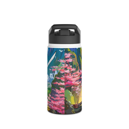 Cyber Samurai Rat Stainless Steel Water Bottle