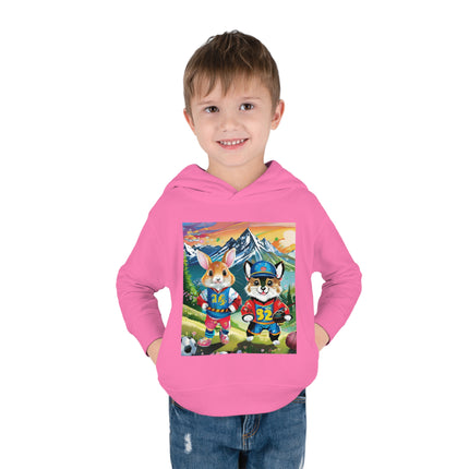 Animal Athletes Toddler Pullover Fleece Hoodie
