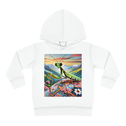The Joyful Mantis Toddler Pullover Fleece Hoodie