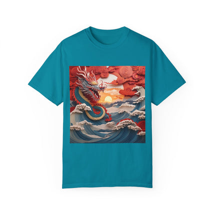 Emergence of the Dragon Unisex Garment-Dyed T-shirt