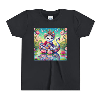 Geisha Kitten’s River Voyage Youth Short Sleeve Tee