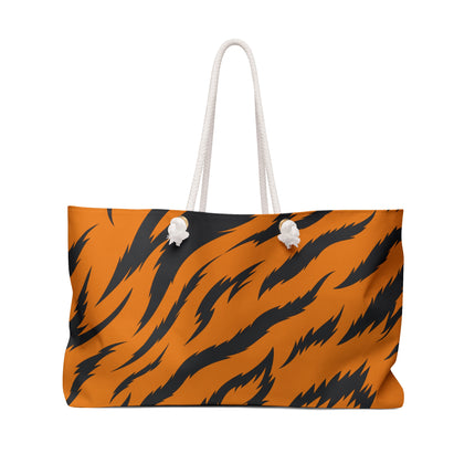 Classic Tiger Print Weekender Bag