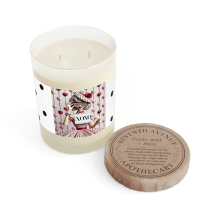 Fashionably Yours, XOXO Scented Candle - Full Glass, 11oz