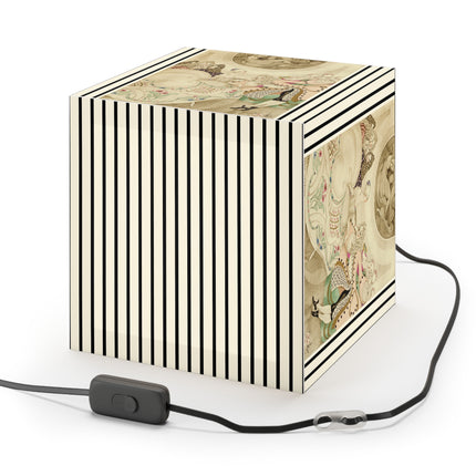 Sur talons rouges (On Red Heels) pl 01 by Gerda Wegener Light Cube Lamp