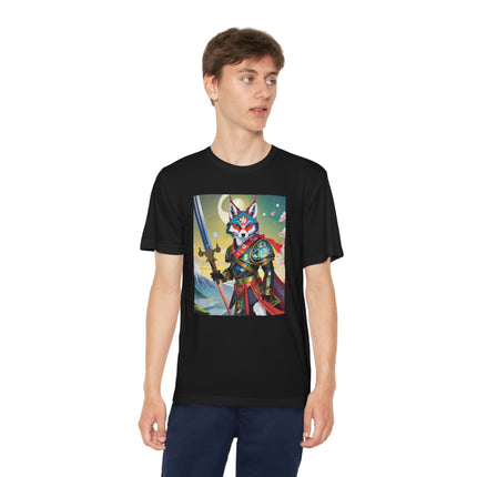 Cyberpunk Samurai Youth Competitor Tee