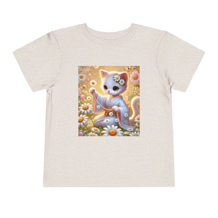 Daisy Chain Whimsy Toddler Short Sleeve Tee