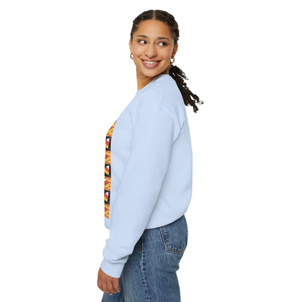 Candy Corn Skeleton Unisex Heavy Blend™ Crewneck Sweatshirt