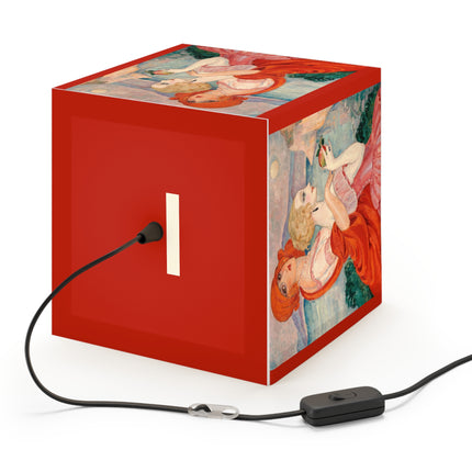 Sur la Route d'Anacapri by Gerda Wegener Light Cube Lamp