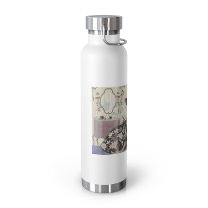 Le Grand Décolletage by George Barbier Copper Vacuum Insulated Bottle, 22oz