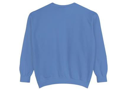 Water Lilies and Japanese Bridge by Claude Monet Unisex Garment-Dyed Sweatshirt