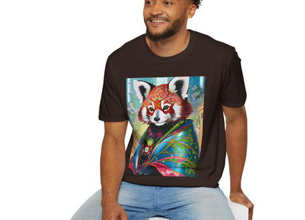 Cybernetic Red Panda Softstyle T-Shirt