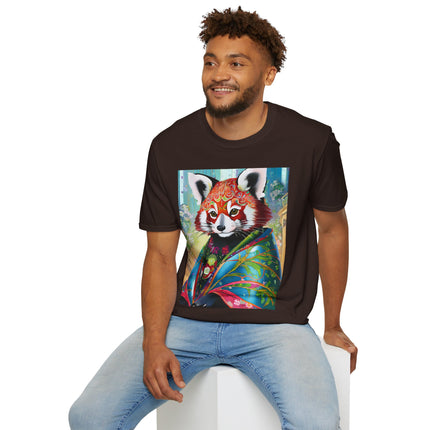 Cybernetic Red Panda Softstyle T-Shirt