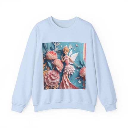 Peony Fairy Unisex Heavy Blend™ Crewneck Sweatshirt