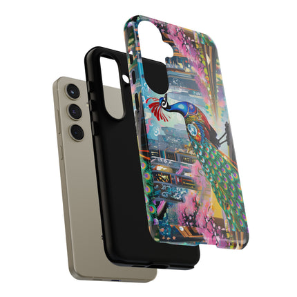 Techno Plumes Phone Cases