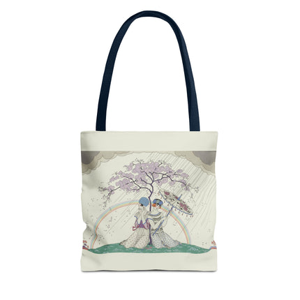 L’Arc-en-Ciel by George Barbier Tote Bag