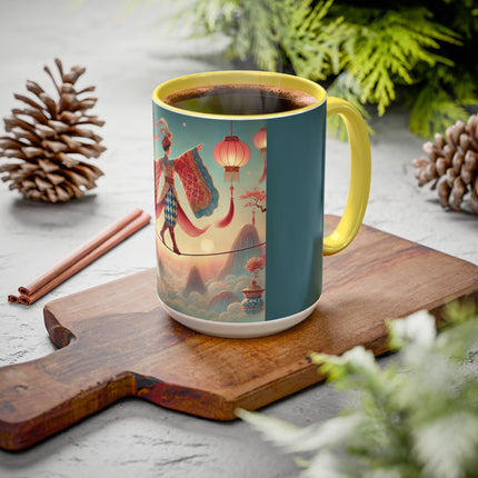 The Lantern Walker Colorful Mugs (11oz, 15oz)