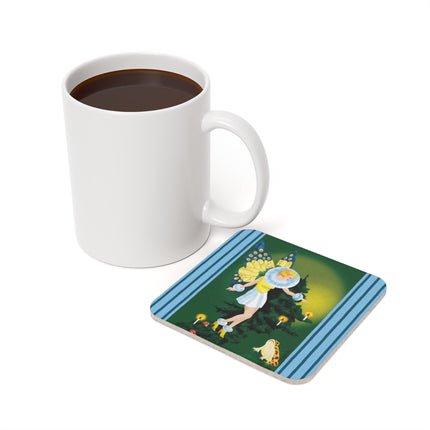 The Enchanted Encounter Cork Back Coaster