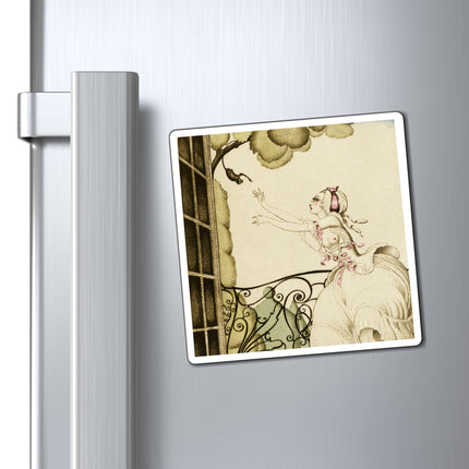 Sur talons rouges (On Red Heels) pl 02 by Gerda Wegener Magnets (3 Sizes)