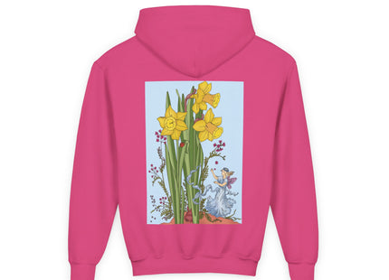Daffodil Fairy Youth Heavy Blend Hooded Sweatshirt