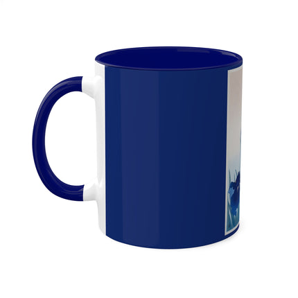 Irises by Ohara Koson Colorful Mugs, 11oz