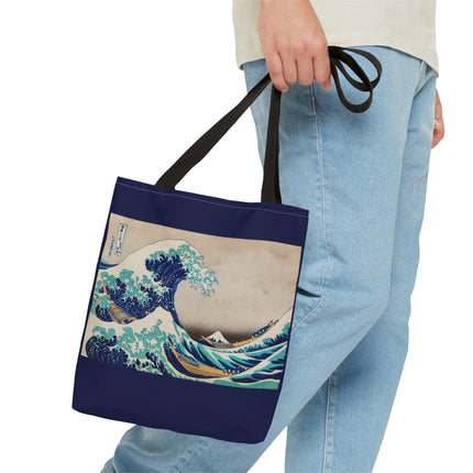 The Great Wave off Kanagawa by Katsushika Hokusai Tote Bag (AOP)