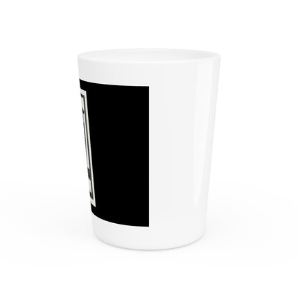 Horned Owl by Samuel Jessurun de Mesquita Ceramic Shot Glass
